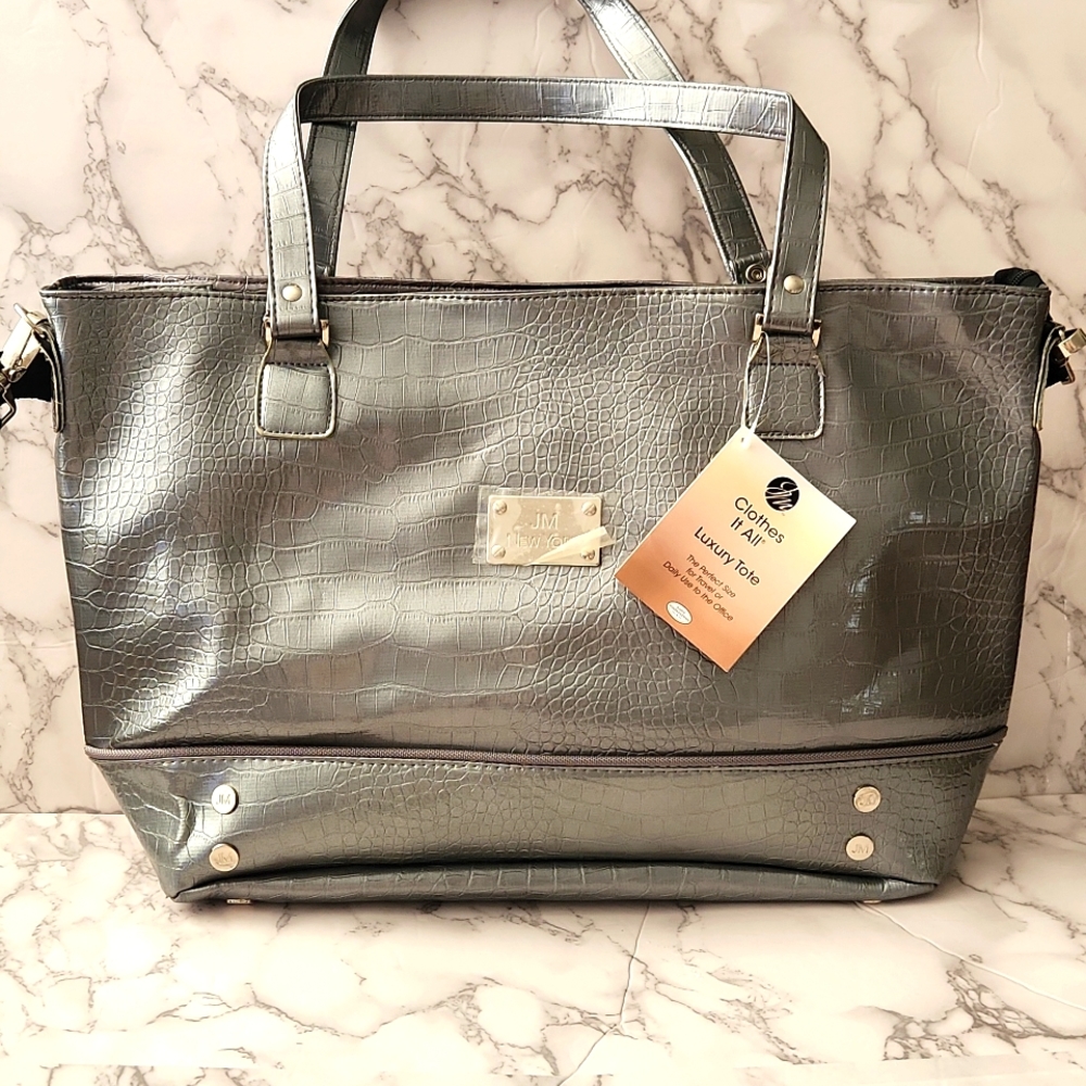 Joy Mangano Luxury Travel Tote Bag Gem